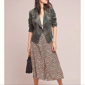 Anthropologie Marrakech camo marni moto jacket